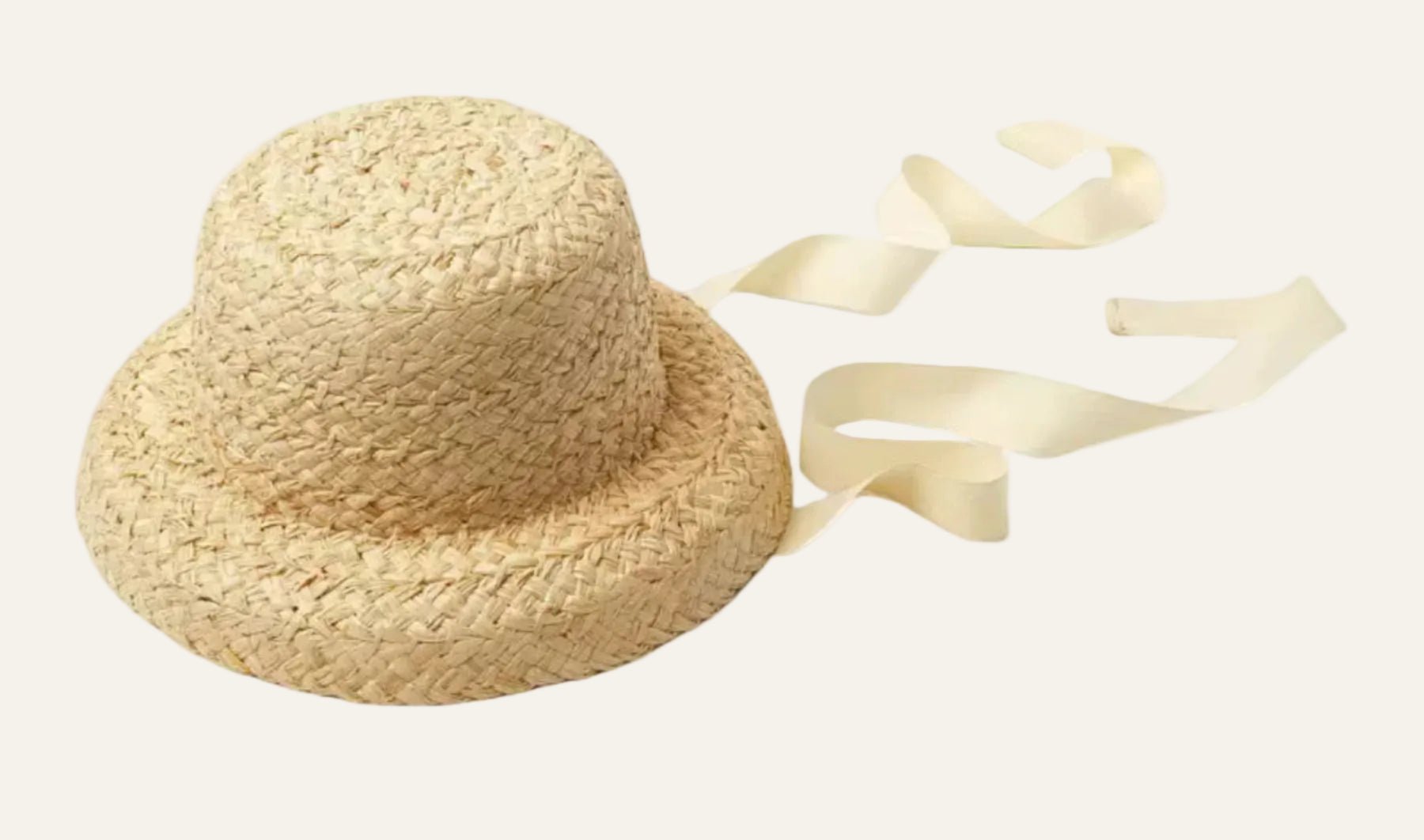 Piccoli Principi Safari Sun Hat W/ Ribbon Tie | HONEYPIEKIDS 