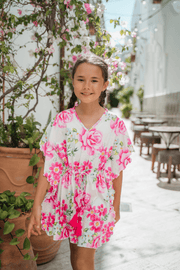 Piccoli Principi Swimwear LIDIA Coverup Dress - JARDIN DETE | HONEYPIEKIDS