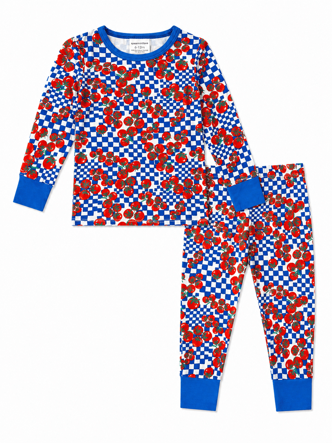 Pomodoro Check Boys L/S 2 Piece Pajama Set