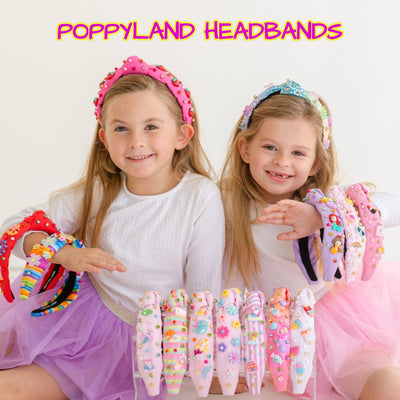 Poppyland Headbands | Girls Headbands | HONEYPIEKIDS.COM