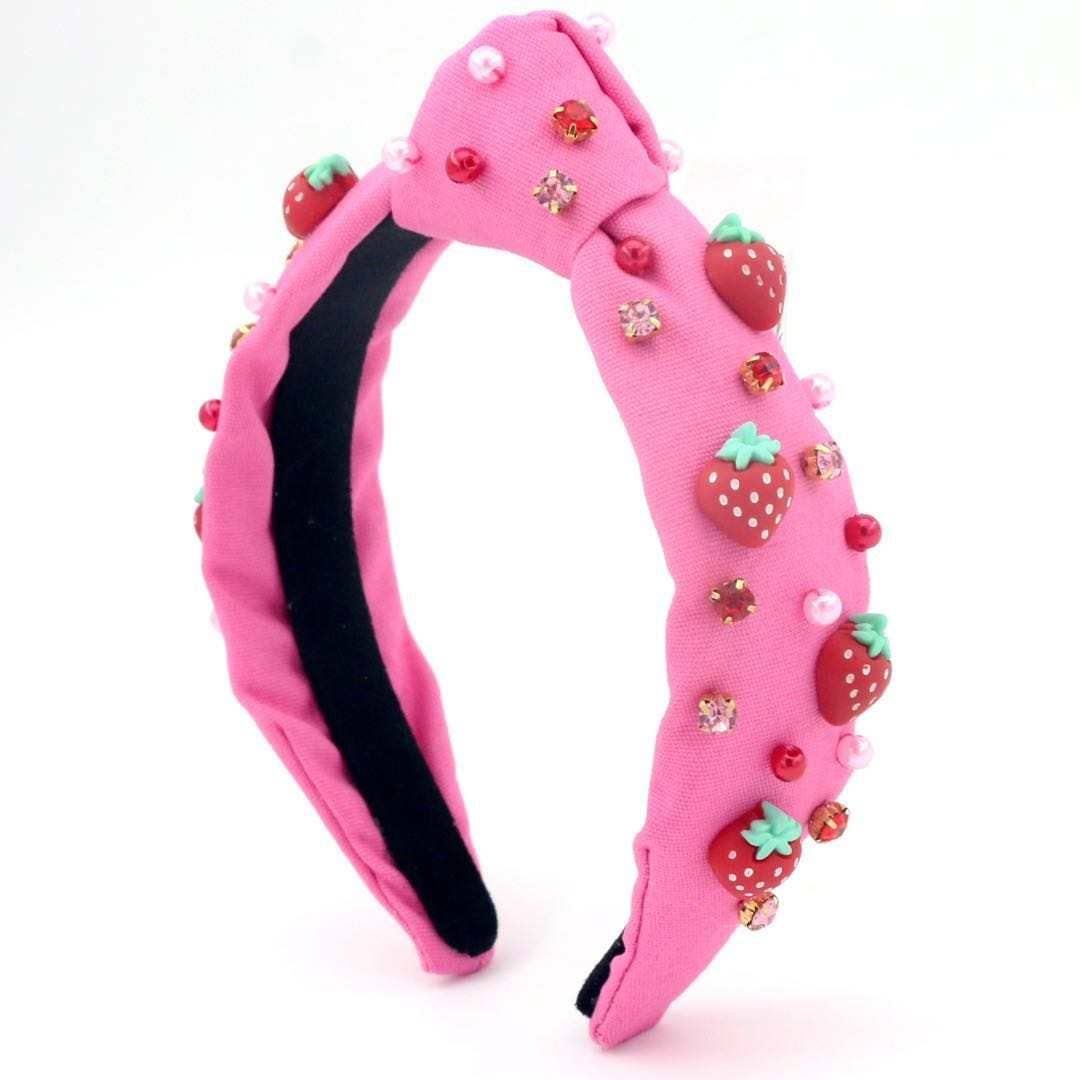 Poppyland Berry Sweet Headband | HONEYPIEKIDS