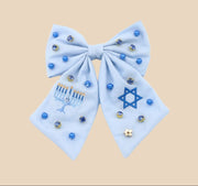 Poppyland Girls Hair Bow - FESTIVAL OF LIGHTS - HONEYPIEKIDS.COM