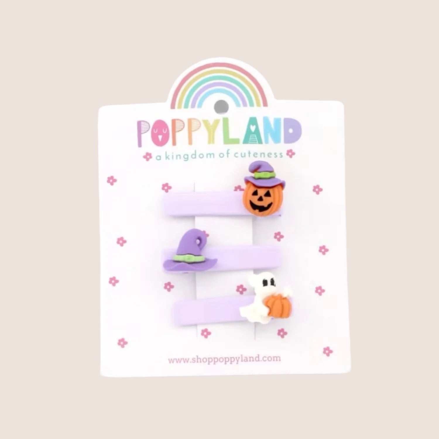 Poppyland Girls Hair Clips - Spooky Halloween | HONEYPIEKIDS 