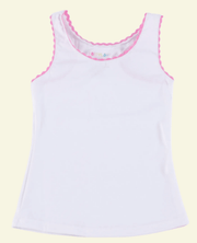 Poppyland Girls Tally Tank Top | HONEYPIEKIDS 