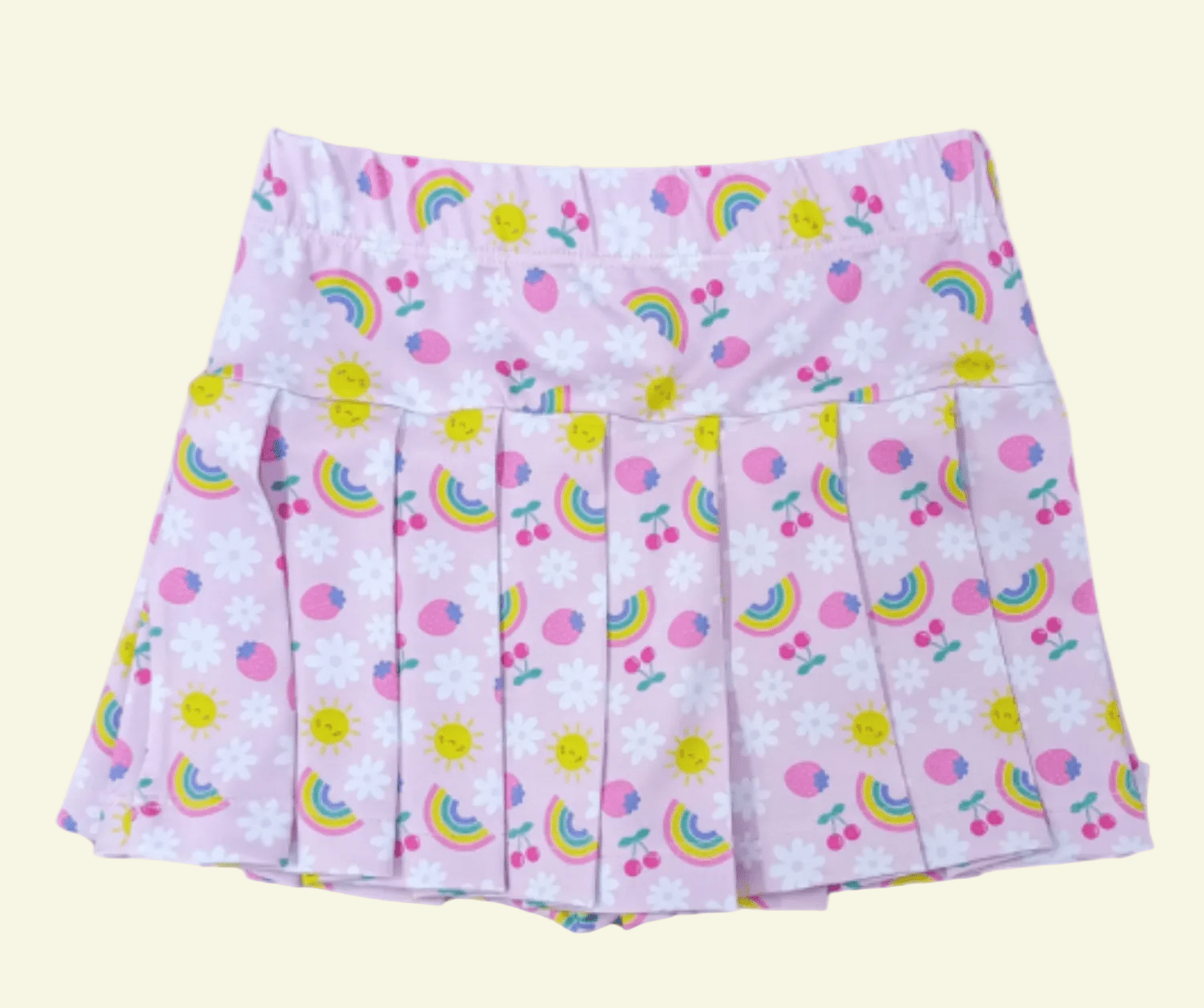 Poppyland Girls Tennis Skirt - Scarlett | HONEYPIEKIDS 