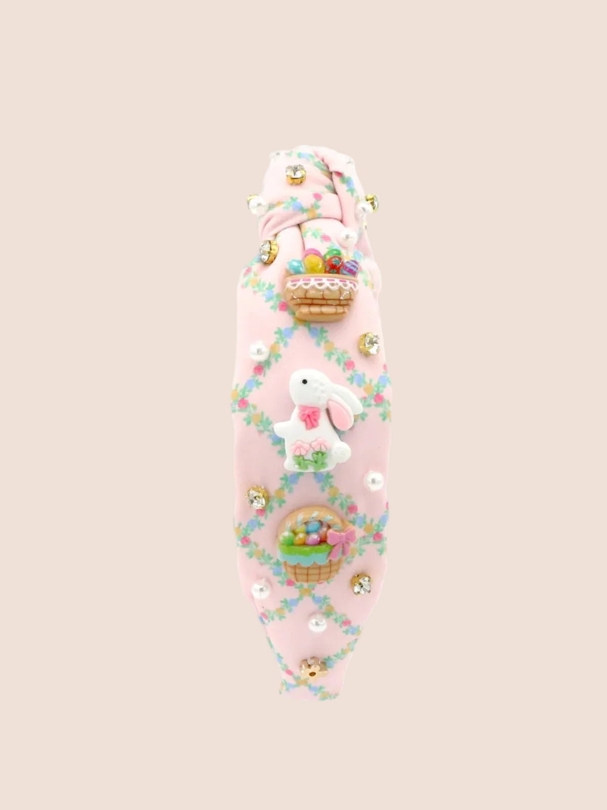 Poppyland Headband - EASTER TRELLIS | HONEYPIEKIDS 