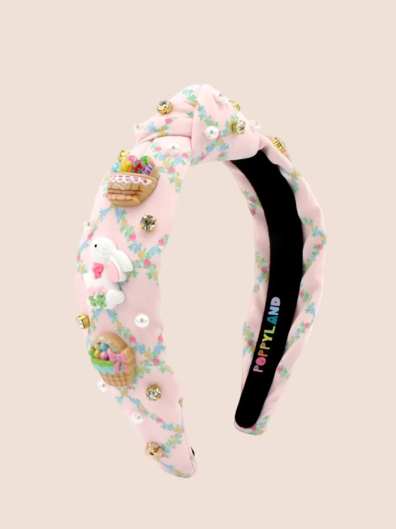 Poppyland Headband - EASTER TRELLIS | HONEYPIEKIDS 