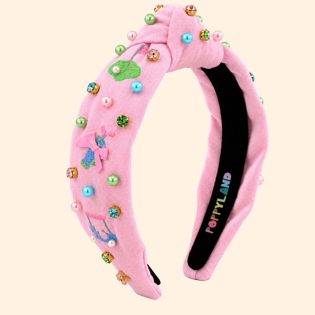 Poppyland Headband - ParTee Time | HONEYPIEKIDS 