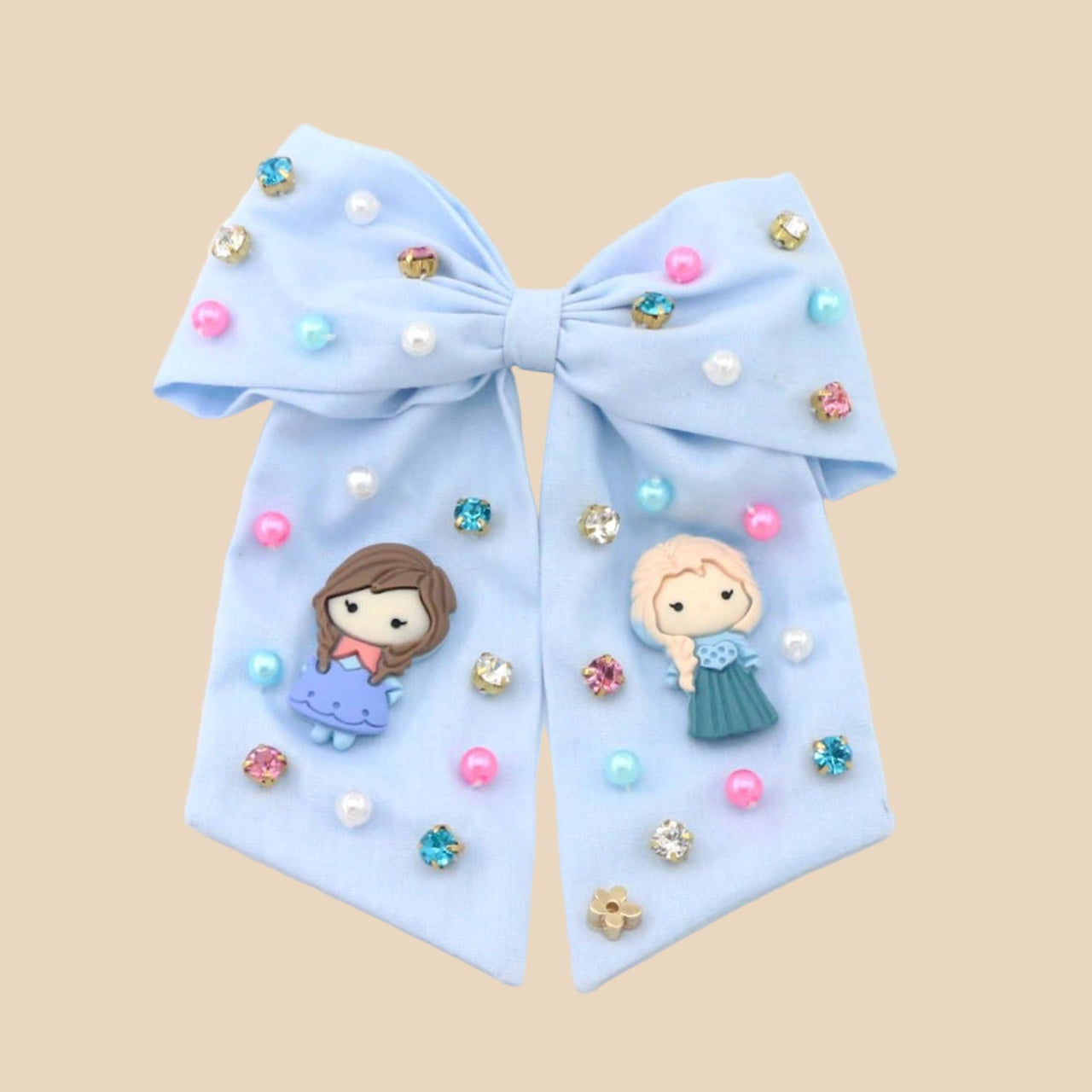 Poppyland Ice Princess Hair Bow | HONEYPIEKIDS