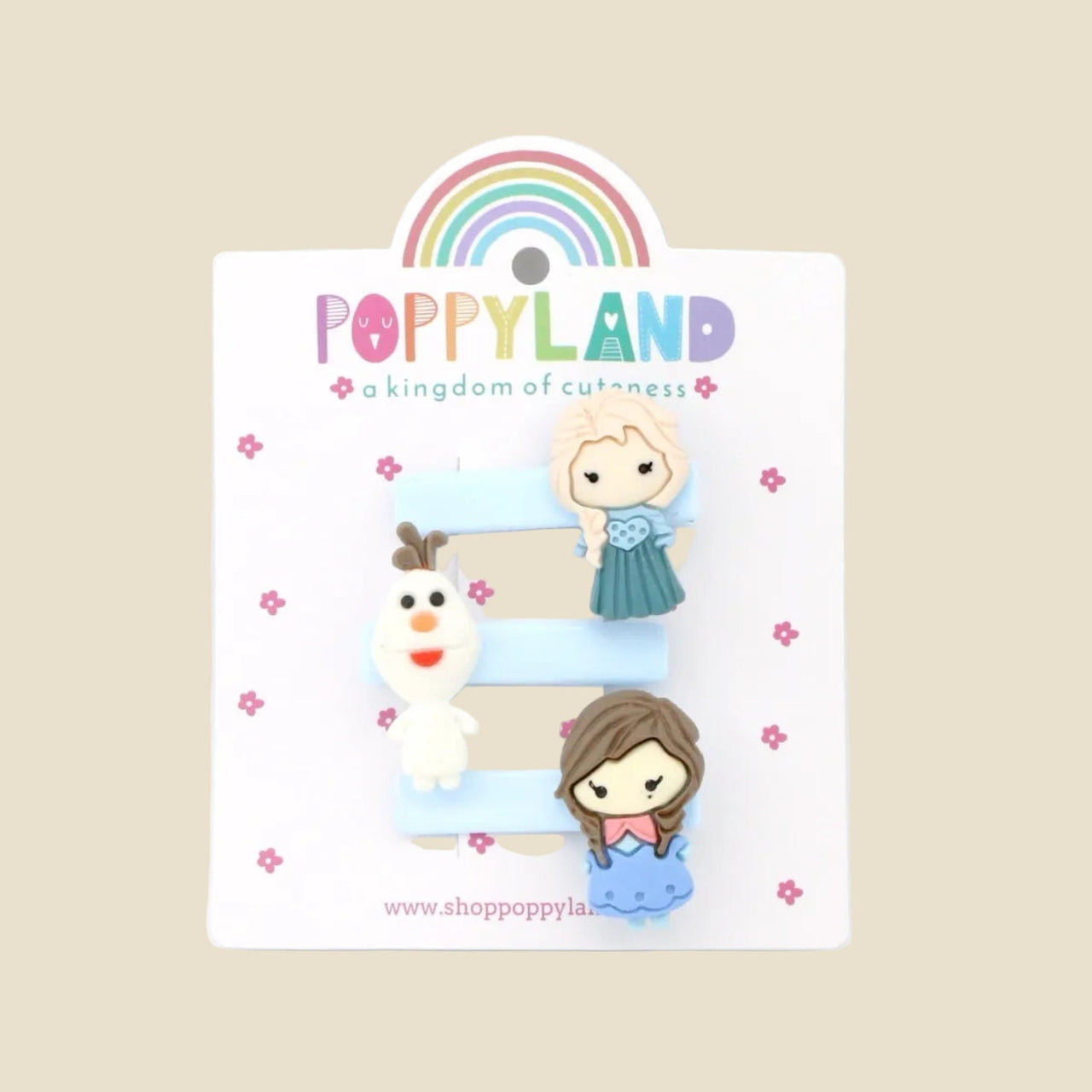 Poppyland Ice Princess Hair Clips | HONEYPIEKIDS 
