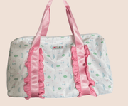 Poppyland Girls Tee Party Ruffle Duffle Bag | HONEYPIEKIDS