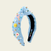 Poppyland Tennis Love Headband | HONEYPIEKIDS 