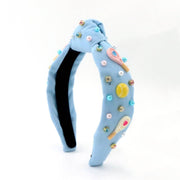 Poppyland Tennis Love Headband | HONEYPIEKIDS 