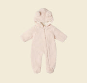 Quincy Mae Baby Bear Jumpsuit | Antique - HONEYPIEKIDS