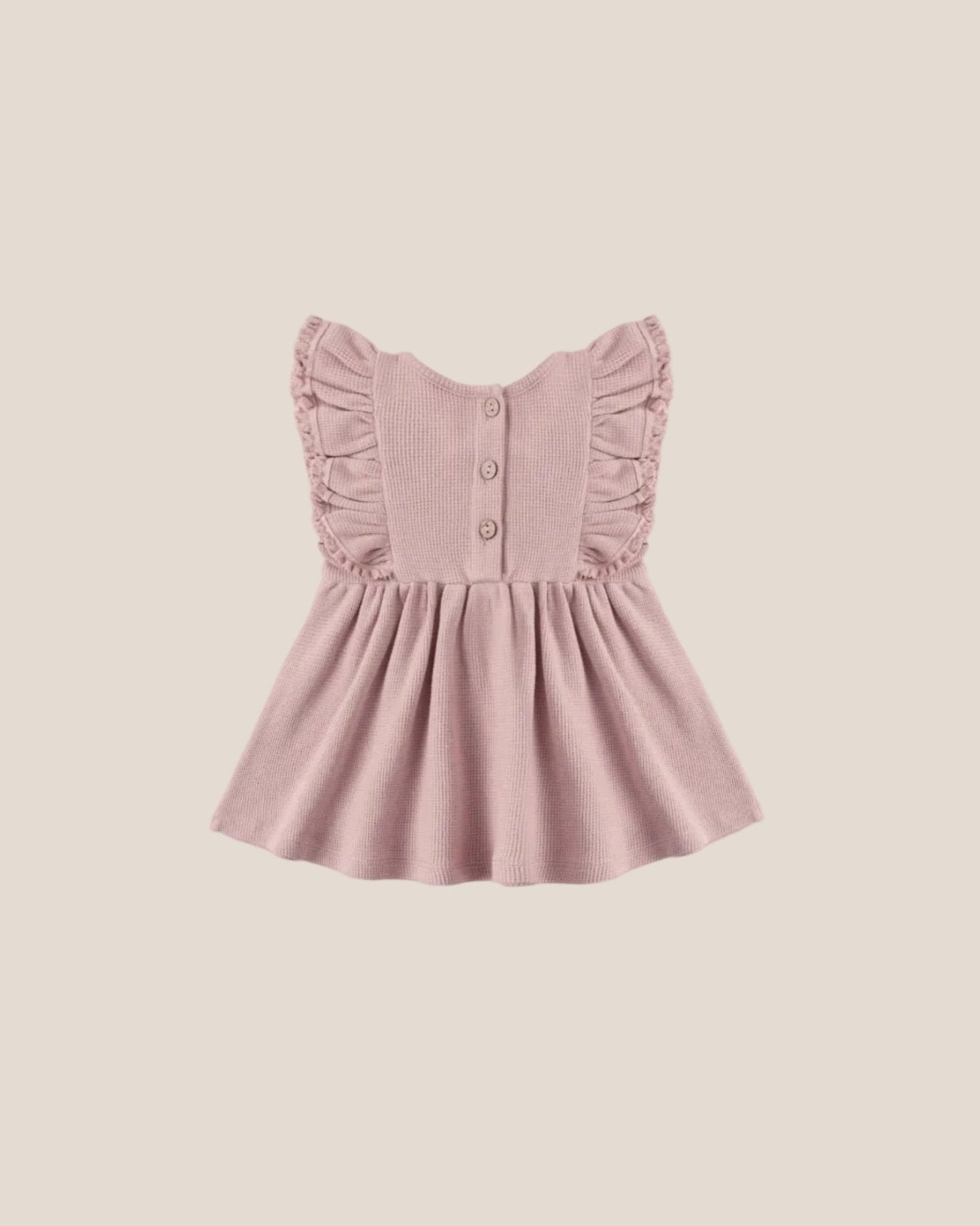 Quincy Mae Daisy Dress - Mauve | HONEYPIEKIDS