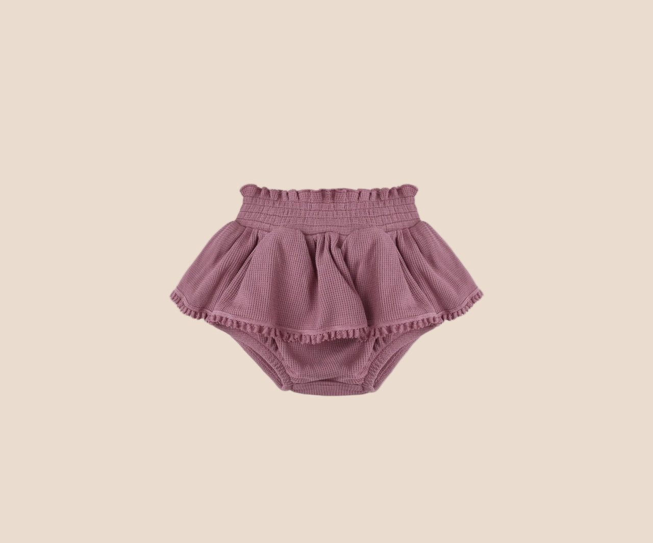 Quincy Mae Baby Girls Skirted Bloomer - Mulberry | HONEYPIEKIDS