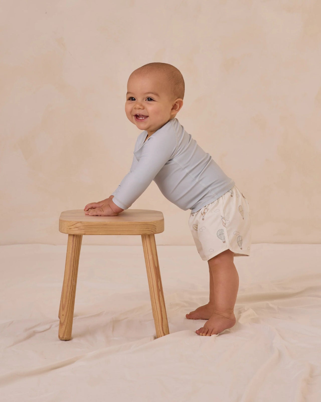 Quincy Mae Baby Swim Shorts - HOT AIR BALLOON | HONEYPIEKIDS 