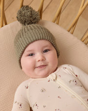 Quincy Mae Infant and Toddler Beanie Hat - Forest | HONEYPIEKIDS