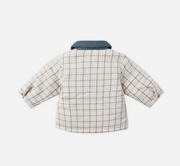 Quincy Mae Boys Ford Jacket - Blue Plaid | HONEYPIEKIDS