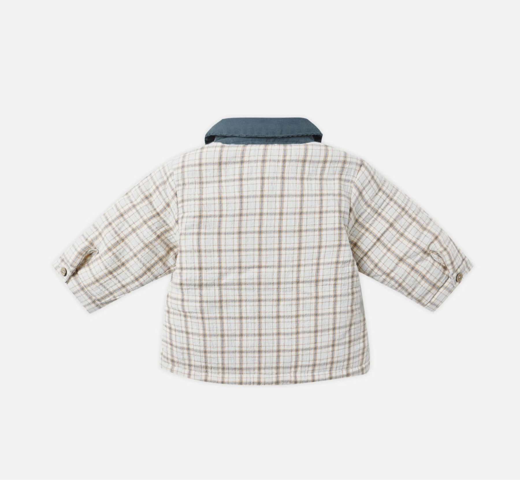 Quincy Mae Boys Ford Jacket - Blue Plaid | HONEYPIEKIDS