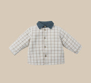 Quincy Mae Boys Ford Jacket - Blue Plaid | HONEYPIEKIDS