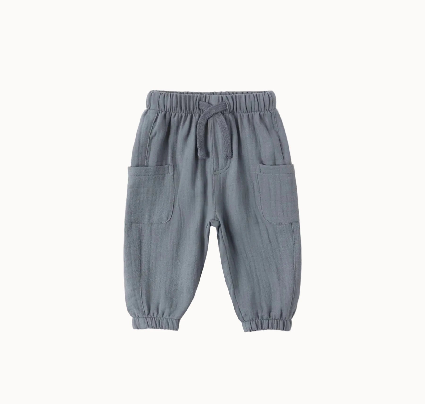 Quincy Mae Boys Luca Pants - Ocean | HONEYPIEKIDS 