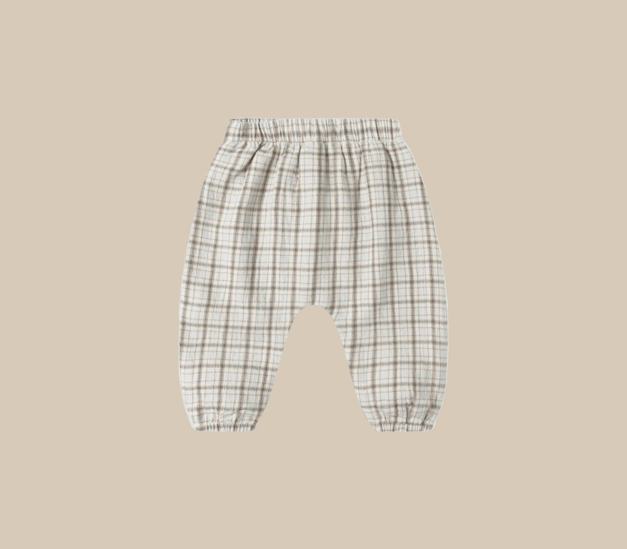 Quincy Mae Boys Woven Pants - Blue Plaid | HONEYPIEKIDS
