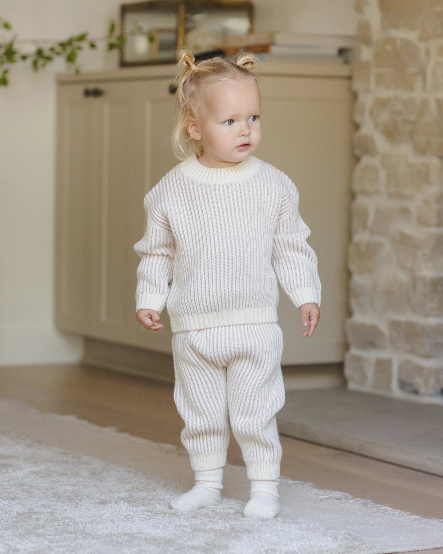Quincy Mae Chunky Knit Pant - 3 Color Options | HONEYPIEKIDS