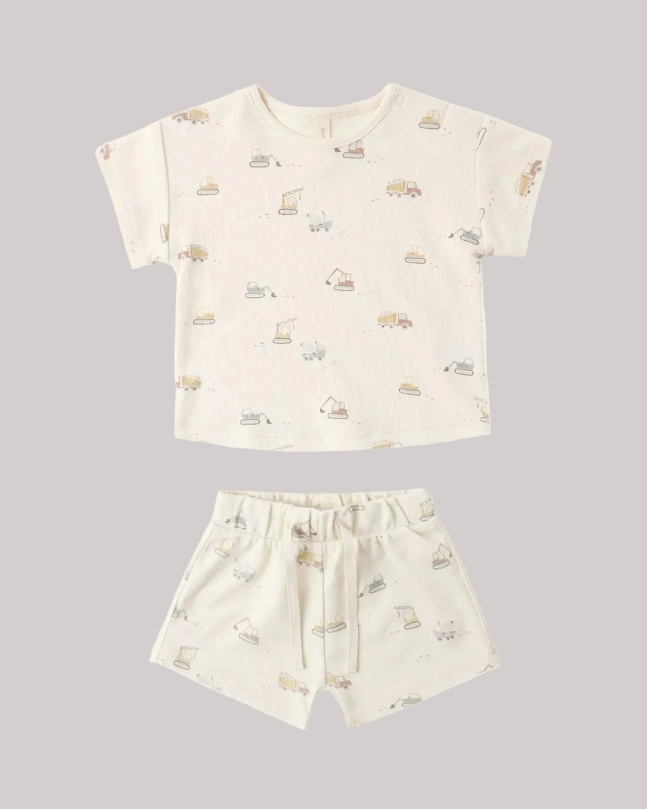 Quincy Mae Frankie Set - Construction Trucks | HONEYPIEKIDS 