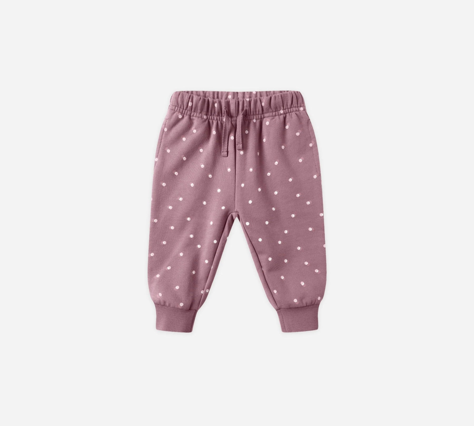 Quincy Mae Girls Relaxed Fleece Sweatshirt and Sweatpants | Polka Dot | HONEYPIEKIDS 