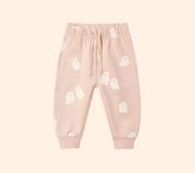 Quincy Mae Halloween Relaxed Fleece Sweatpants - Sweet Ghost | HONEYPIEKIDS 