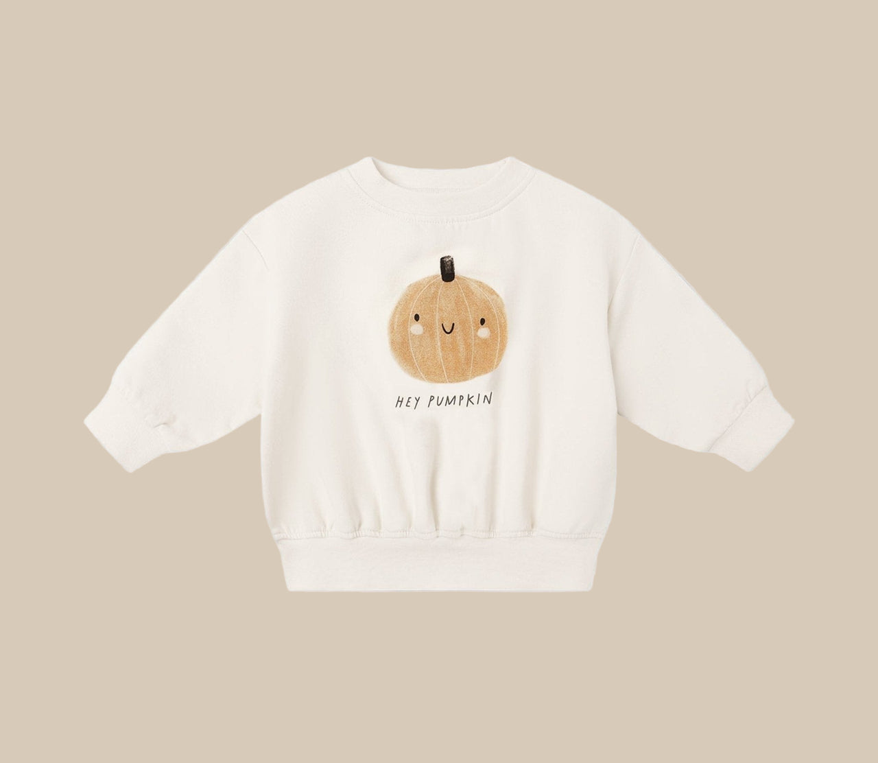 Quincy Mae Halloween Hey Pumpkin Fleece Sweatshirt | HONEYPIEKIDS 
