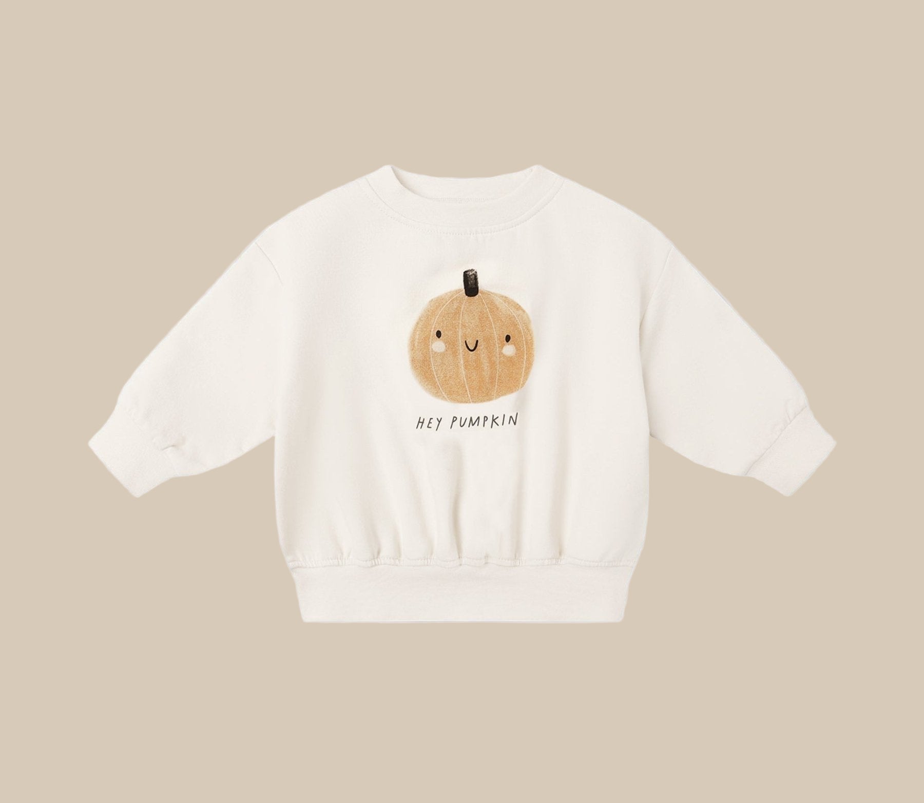 Quincy Mae Halloween Hey Pumpkin Fleece Sweatshirt | HONEYPIEKIDS 