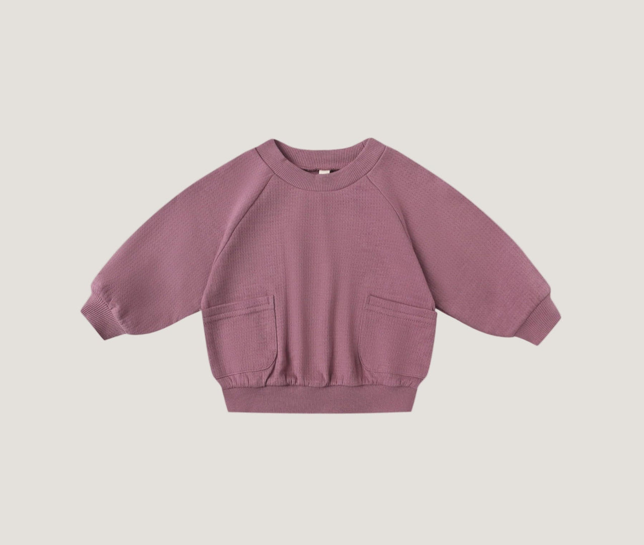 Quincy Mae Mulberry Pocket Sweatshirt and Pants Set | HONEYPIEKIDS