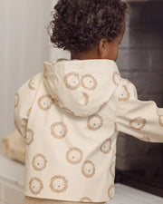 Quincy Mae Rain Coat - LIONS | HONEYPIEKIDS