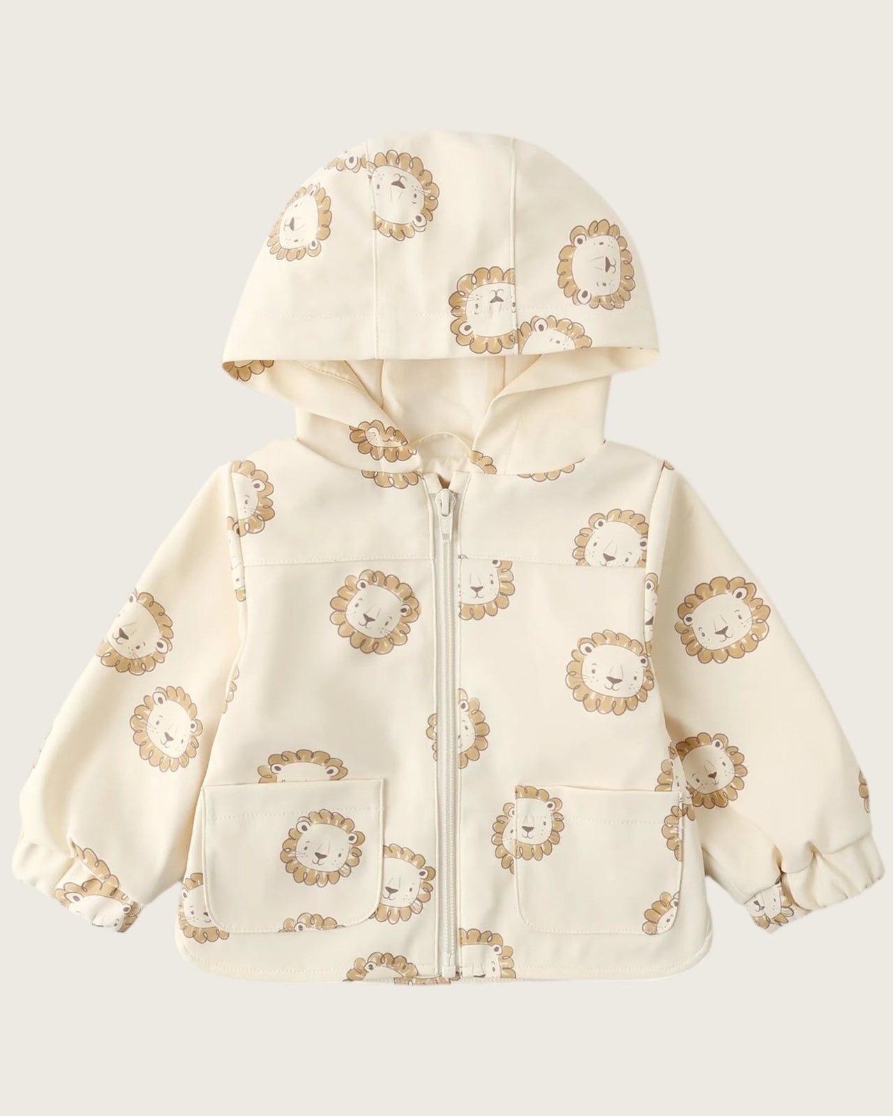 Quincy Mae Rain Coat - LIONS | HONEYPIEKIDS