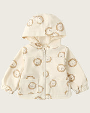 Quincy Mae Rain Coat - LIONS | HONEYPIEKIDS