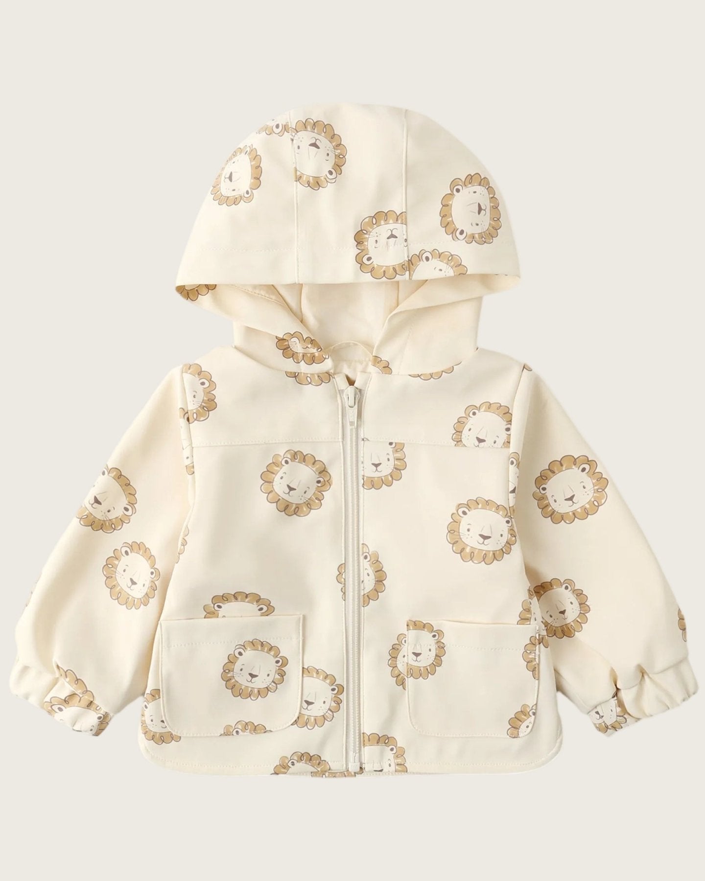 Quincy Mae Rain Coat - LIONS | HONEYPIEKIDS