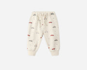 Quincy Mae Relaxed Fleece Sweatshirt and Pants Set - Holiday Cars | HONEYPIEKIDS