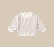 Quincy Mae Relaxed Knit Sweater | HONEYPIEKIDS