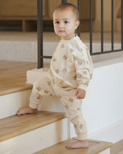 Quincy Mae Relaxed Sweatpants - Brown Bear | HONEYPIEKIDS 