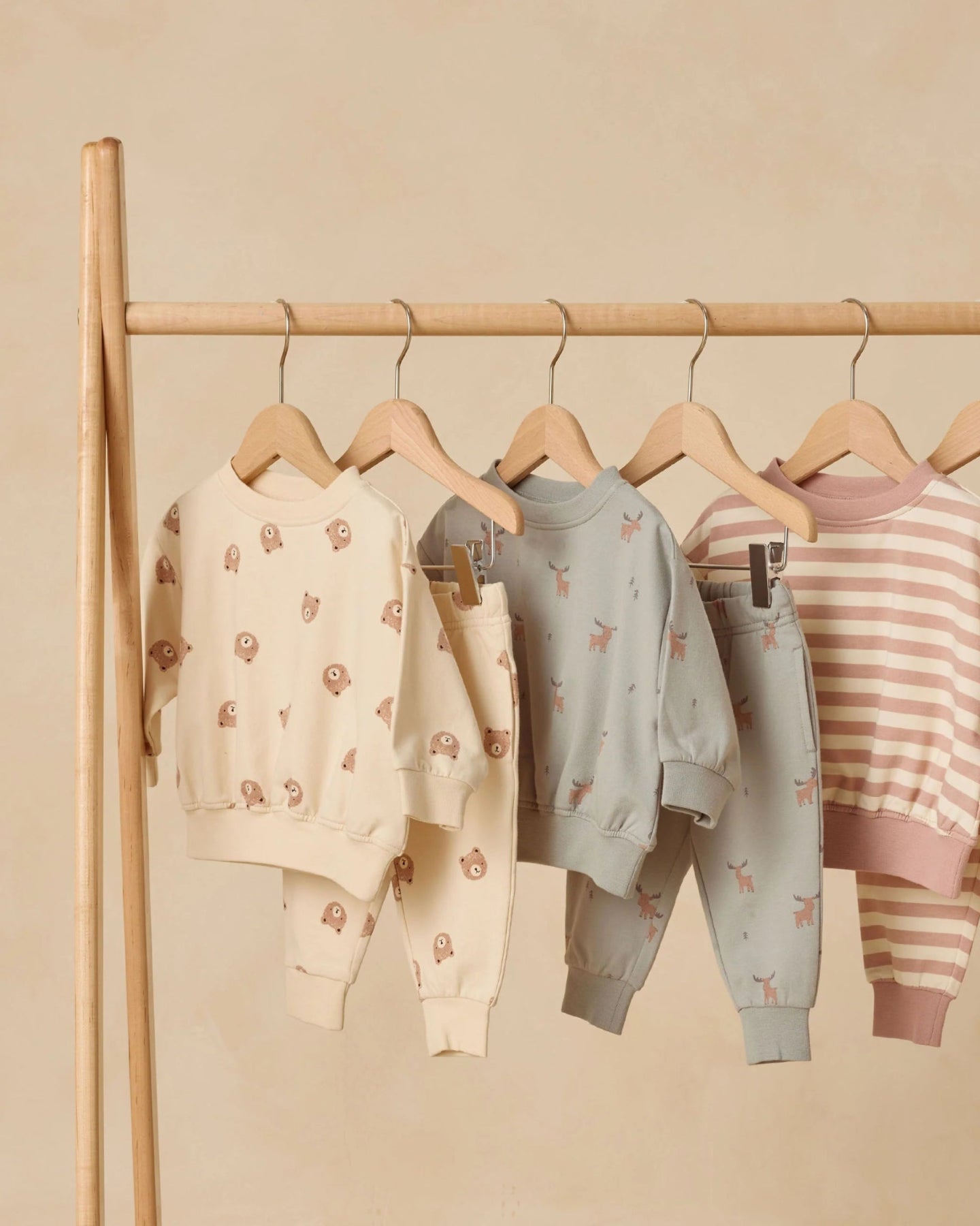 Quincy Mae Relaxed Sweatshirt - Brown Bear | HONEYPIEKIDS 