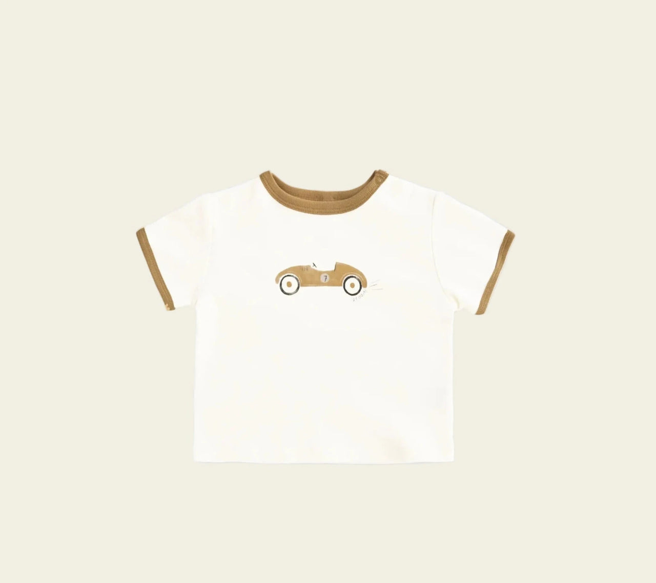 Quincy Mae Ringer Tee - Race Car | HONEYPIEKIDS 