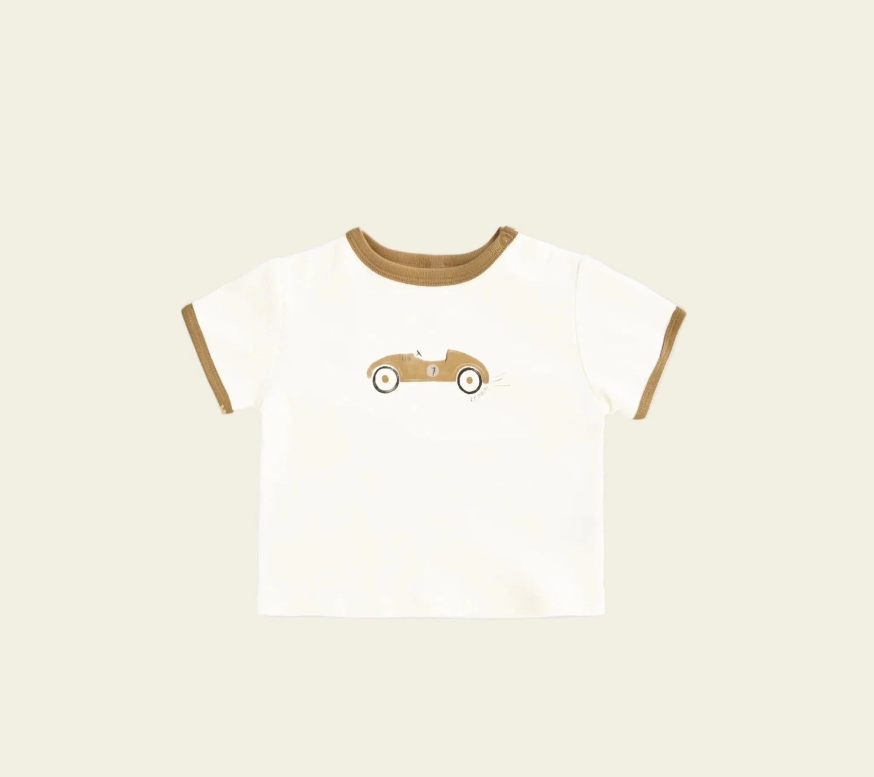 Quincy Mae Ringer Tee - Race Car | HONEYPIEKIDS 