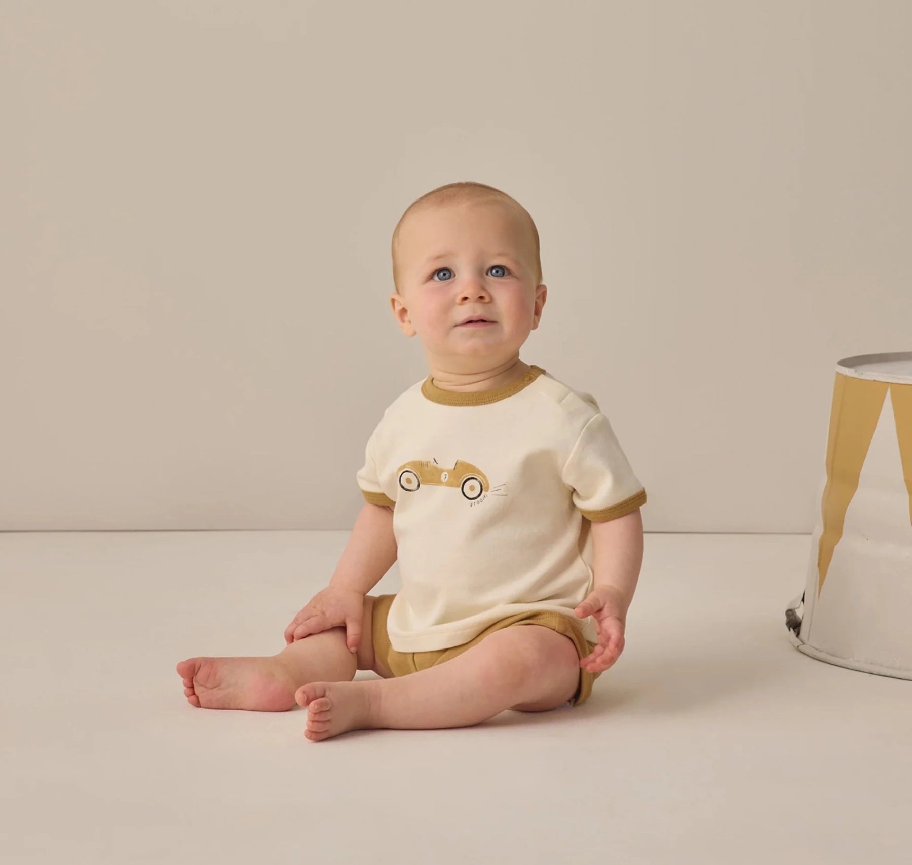 Quincy Mae Ringer Tee - Race Car | HONEYPIEKIDS 