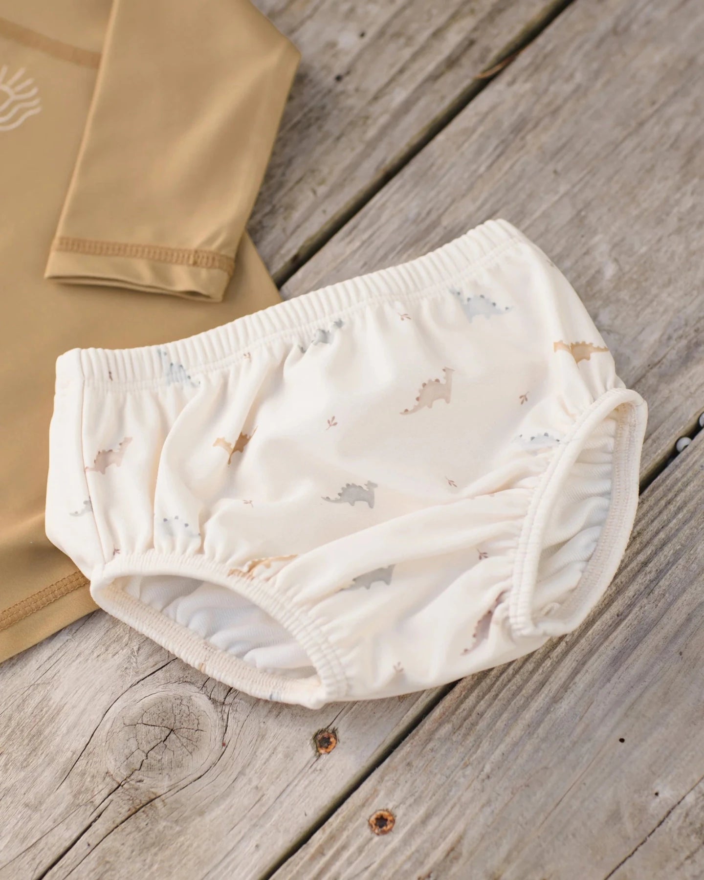 Quincy Mae Infant Swim Diaper - Dino | HONEYPIEKIDS