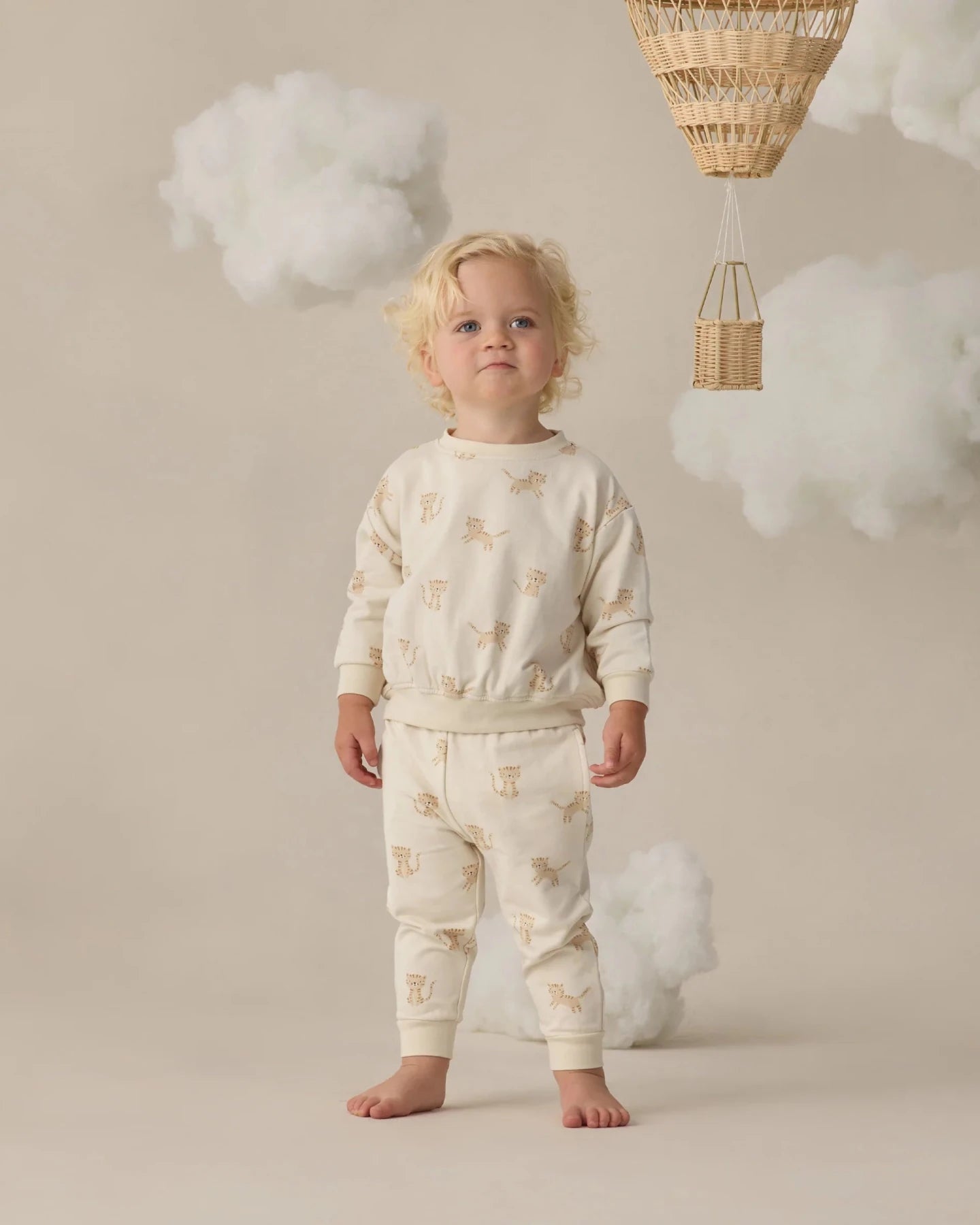 Quincy Mae Tigers Sweatshirt and Sweatpants Set | HONEYPIEKIDS
