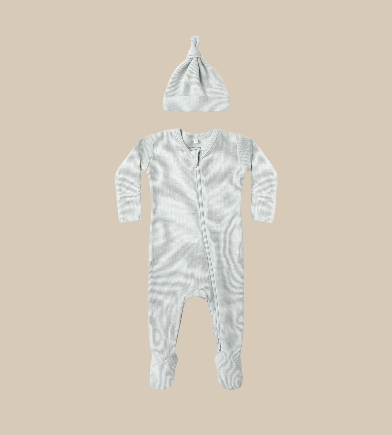 Quincy Mae Waffle Sleep Set | Ice Blue | HONEYPIEKIDS
