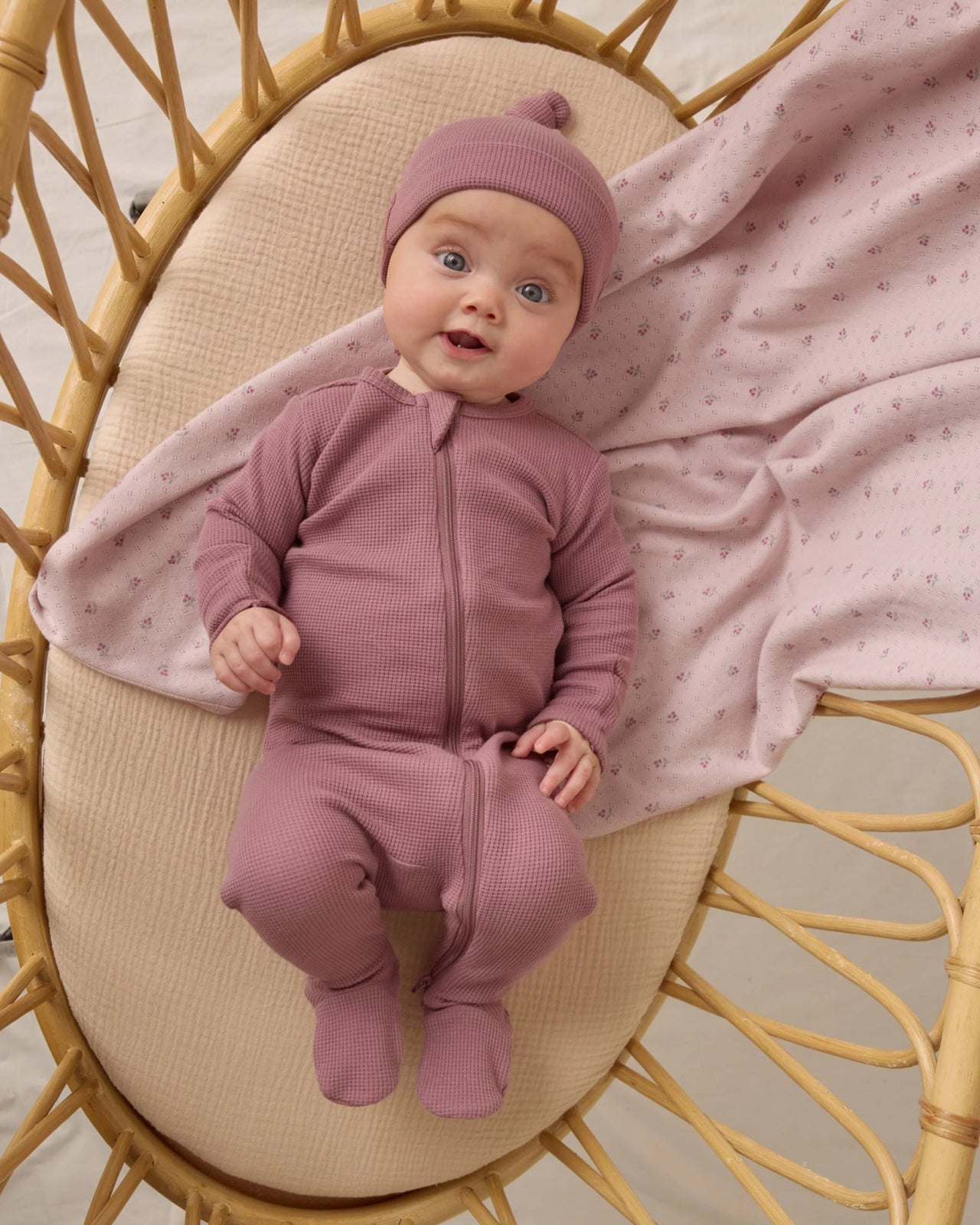 Quincy Mae Waffle Sleep Set | MULBERRY