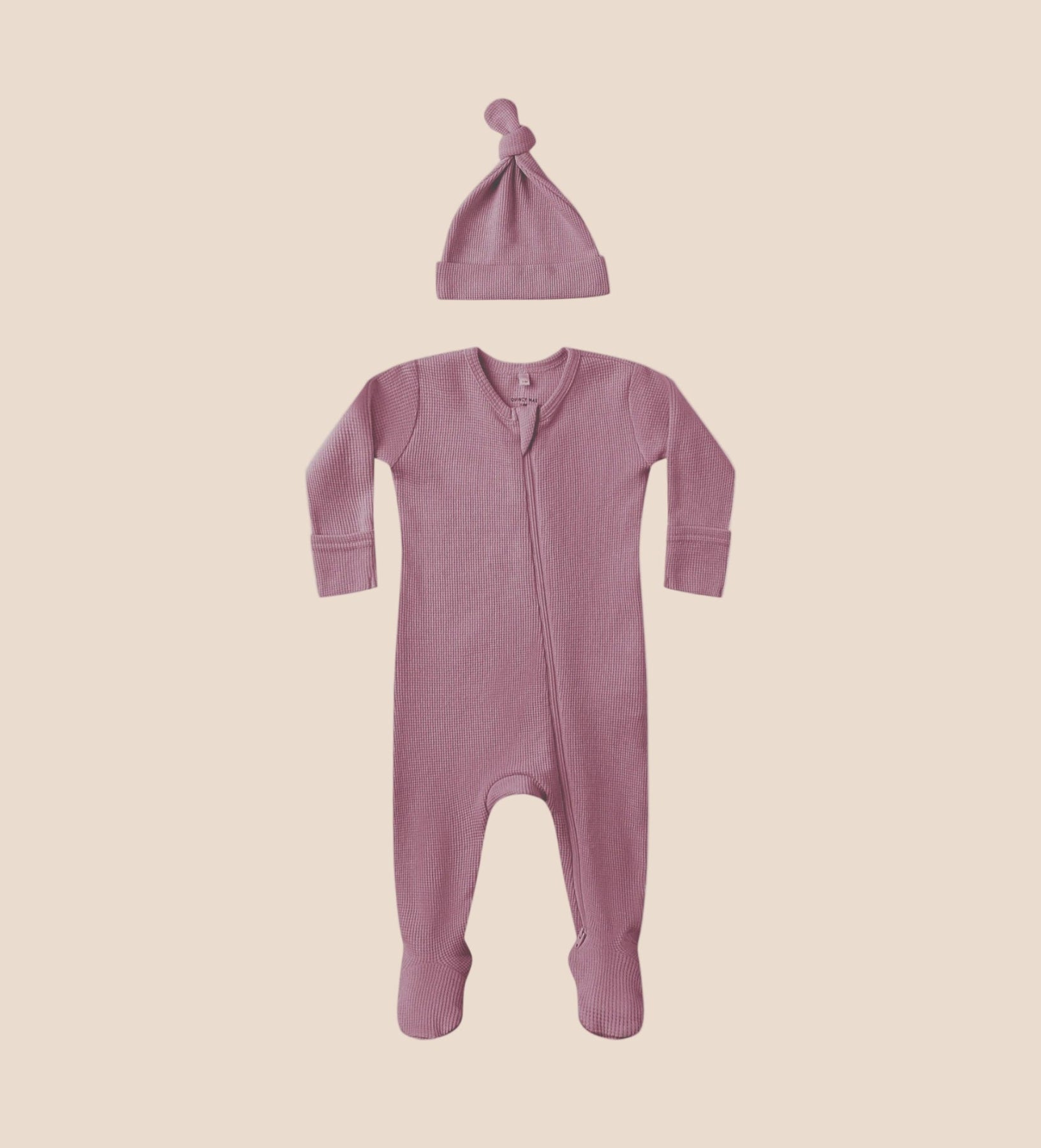 Quincy Mae Waffle Sleep Set | MULBERRY